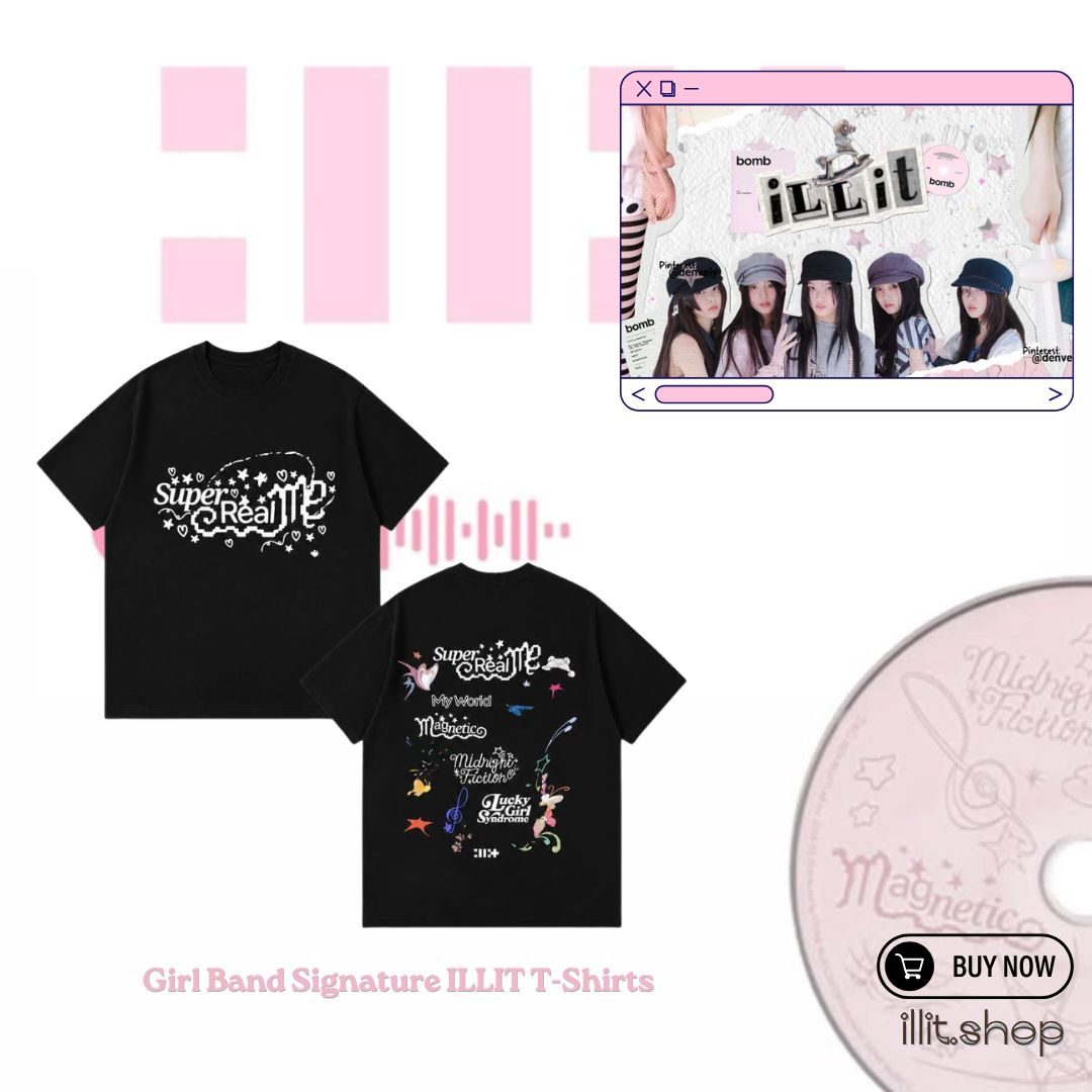 Girl Band PTTT0107  ILLIT T-Shirts